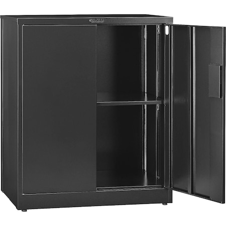 Global Industrial Industrial Storage Cabinet, 42 in H, 36 in W, Black 361842BK